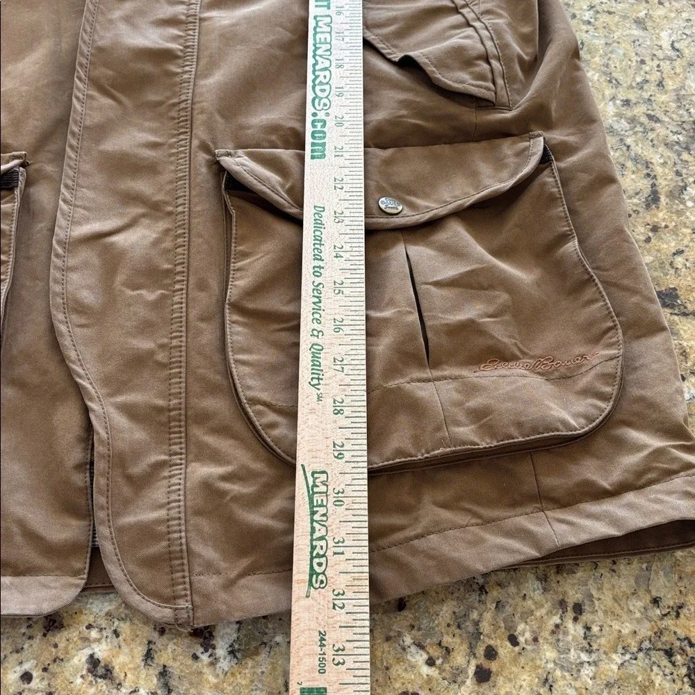 Eddie Bauer Bainbridge Field Barn Jacket Water Resistant Waxed Canvas Coat Large